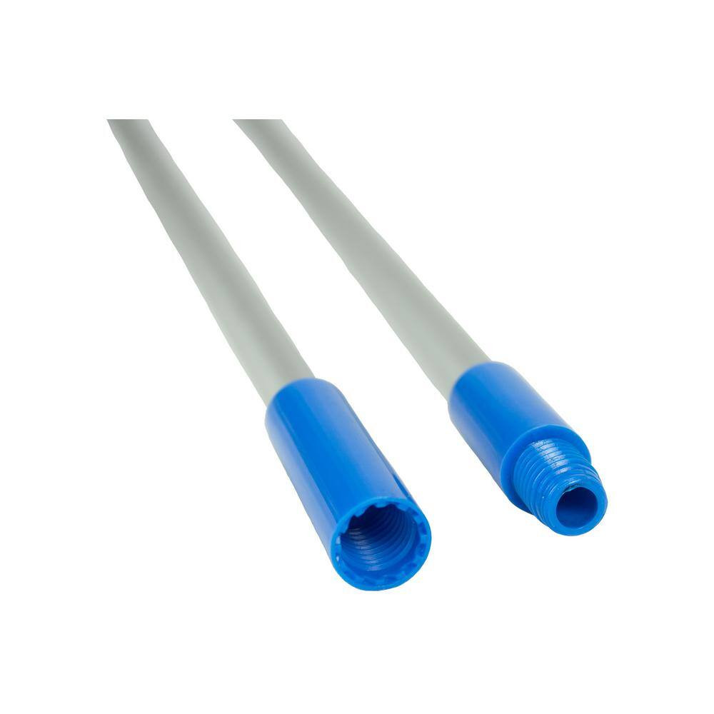 Swimming Pool and Spa Leaf Skimmer with 4 Ft. 2-Piece Pole