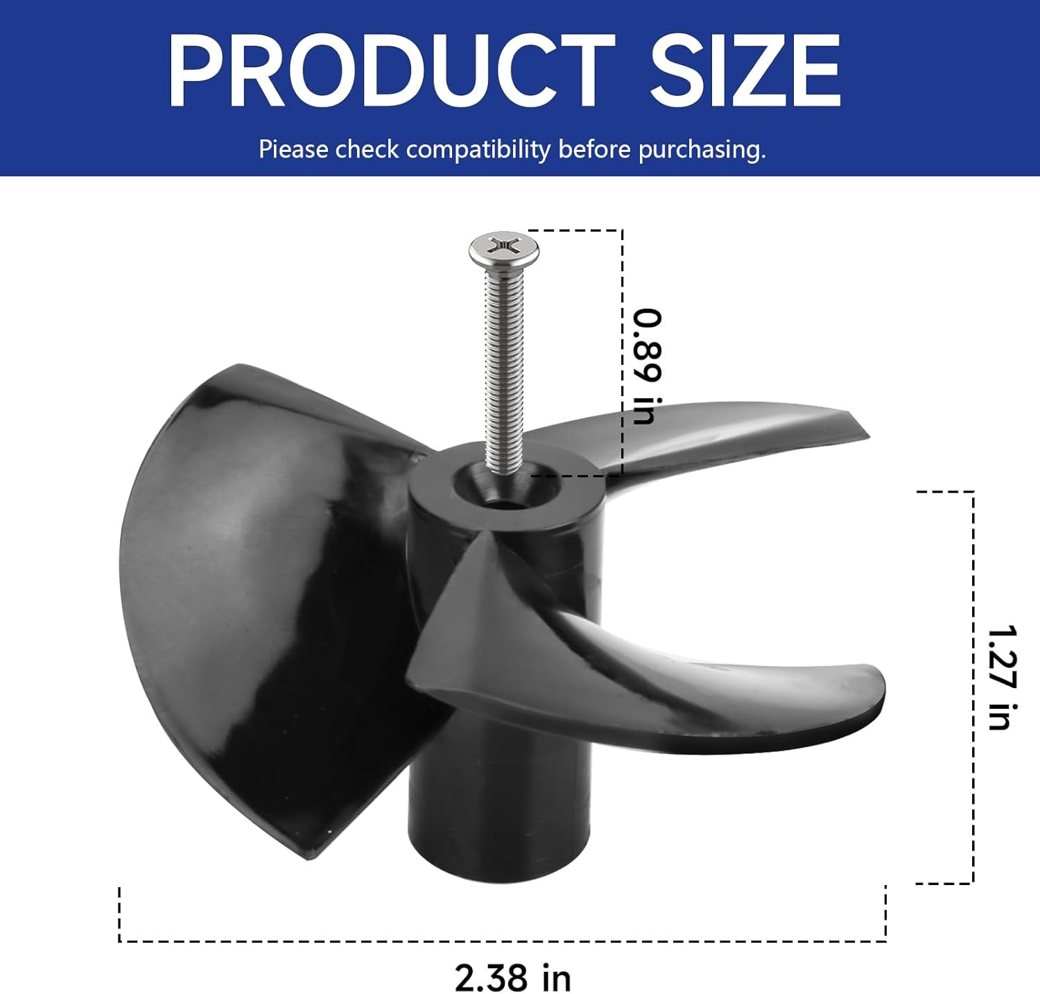 9995266-R1 Pool Cleaner Impeller for Maytronics Dolphin Premier/Dx6/Dx5S/M200/M4
