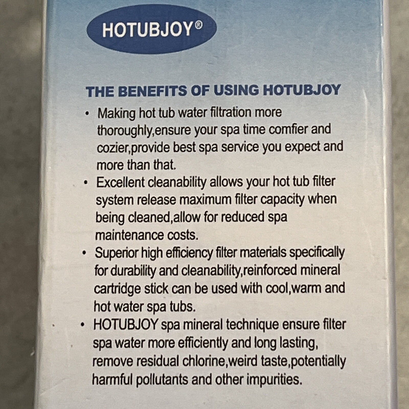 VVEBUY HOTUBJOY Mineral Cartridge For Spa Floating System & Inline System 2 Pack