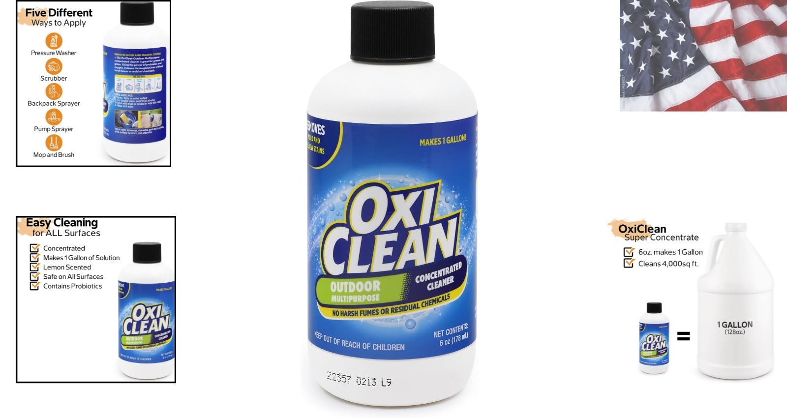Outdoor Multipurpose Super Concentrated Cleaner – Makes 1 Gallon – Stain Remo…