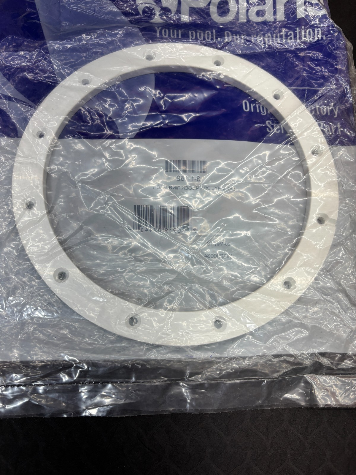 Genuine OEM Polaris 3-1-152 Lock Ring Vinyl Caretaker Leaf-B-Gone Zodiac