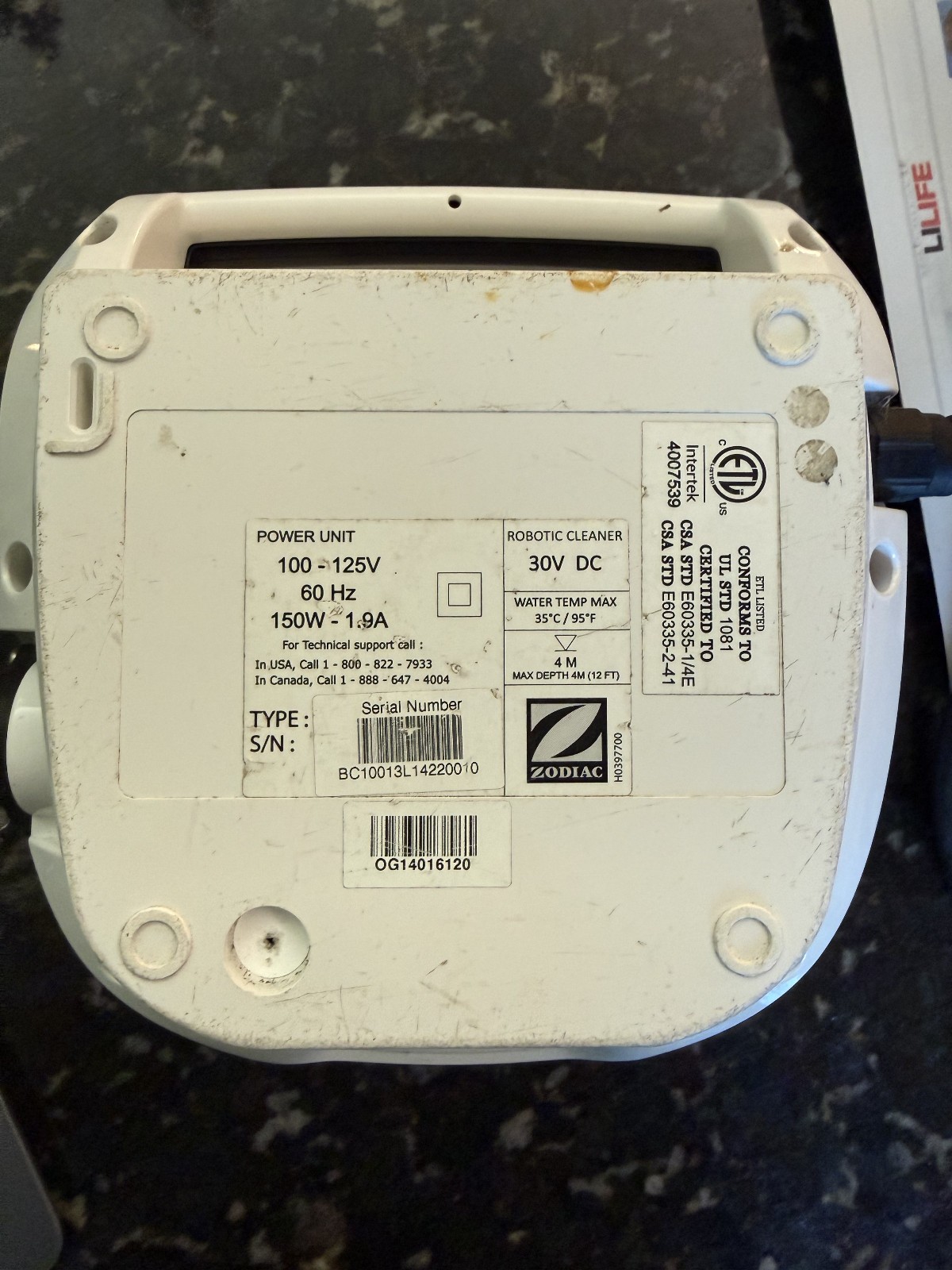 Polaris 9450 Sport Pool Cleaner Control Unit