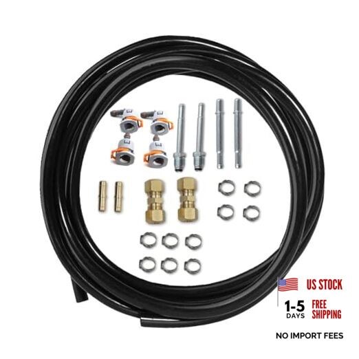 FLK-56 Automotive replacement fuel lines Repair Kit 5/16&Prime; (8mm), Nylon Fuel