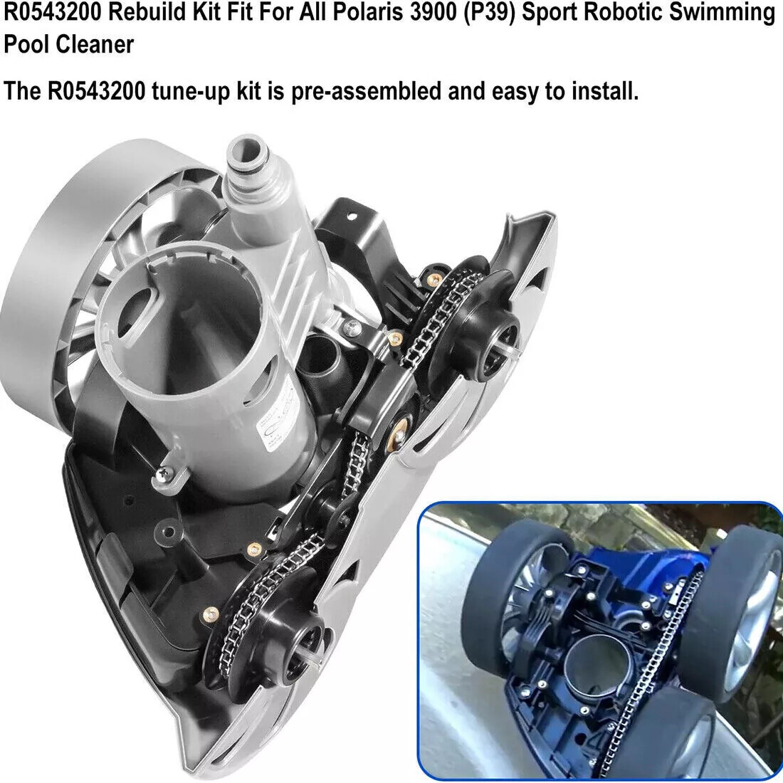 R0543200 Rebuild Tune Up Kit For Zodiac Polaris 3900 Sport & P39 Pool Cleaners