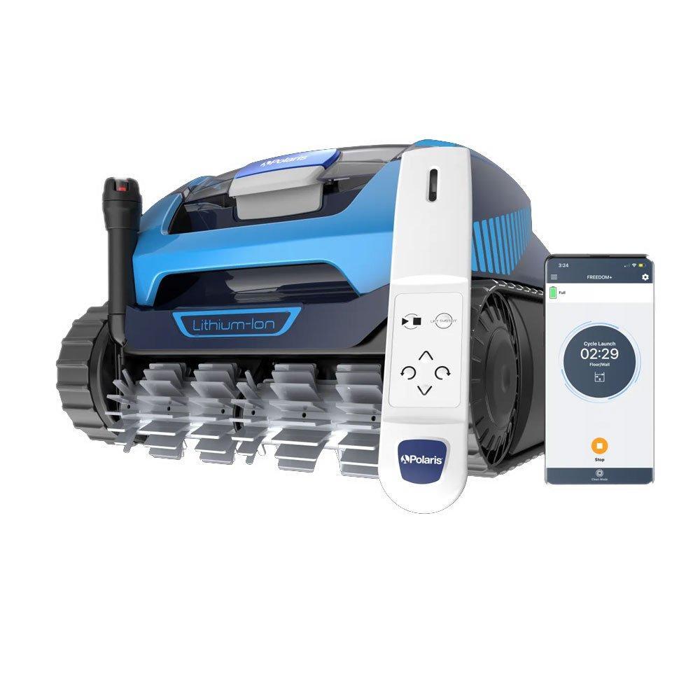 Polaris FREEDOM Plus Cordless Robotic Pool Cleaner with Hand-Held Remote Control