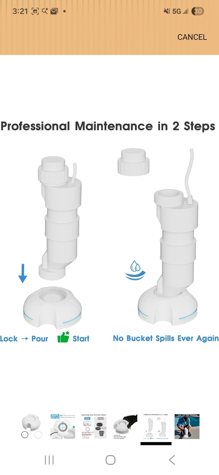 Pool Salt Cell Stand Tidymister,for GLX- CELLSTAND Acid Washing,see Description