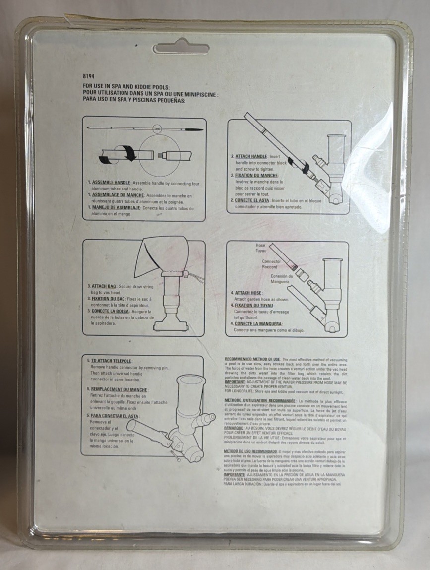 Dirt Devil Venturi Vacuum Kit for Pool and Spa-Sealed