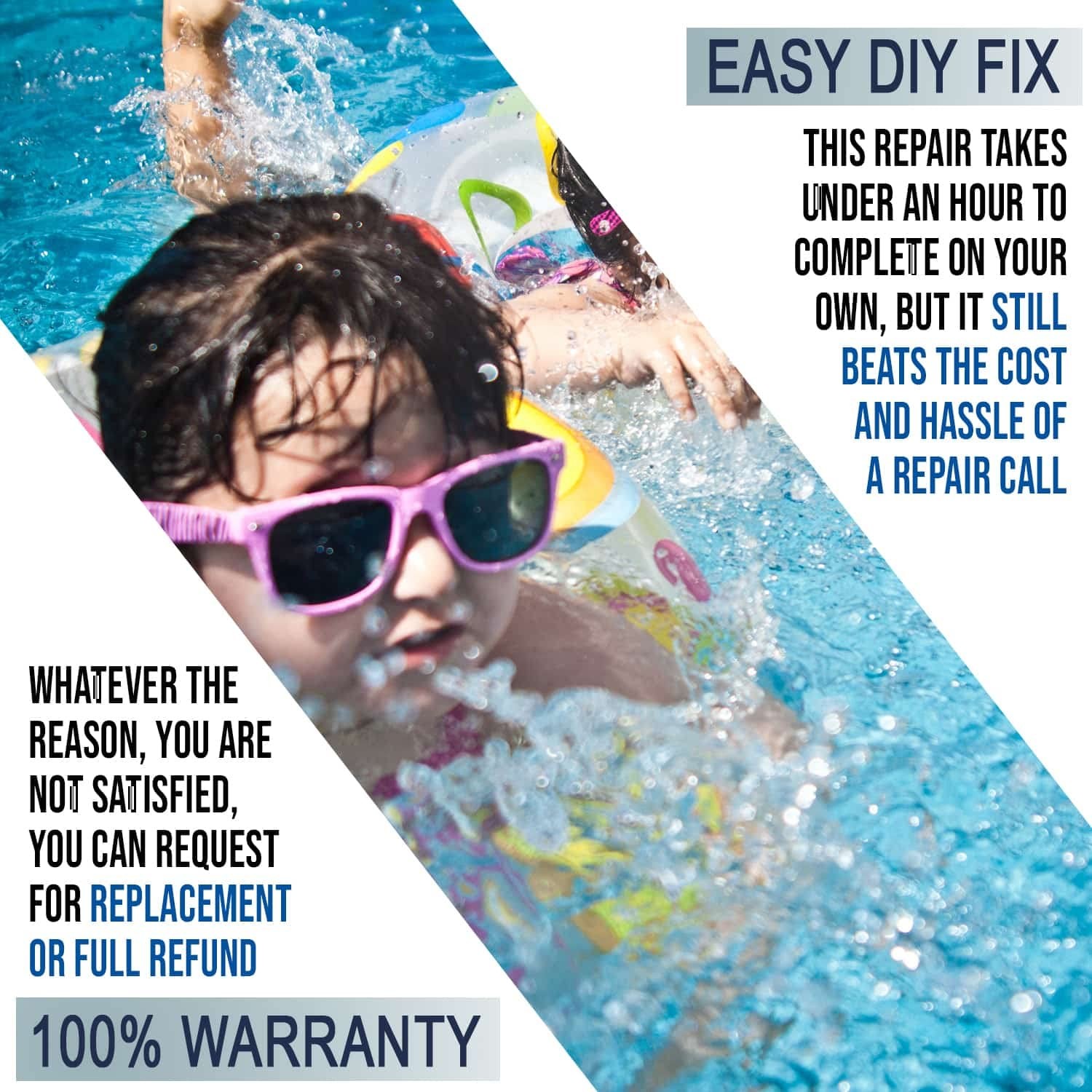 896584000-143 Pool Cleaner Front Tire kit with Super Hump by Seentech -…