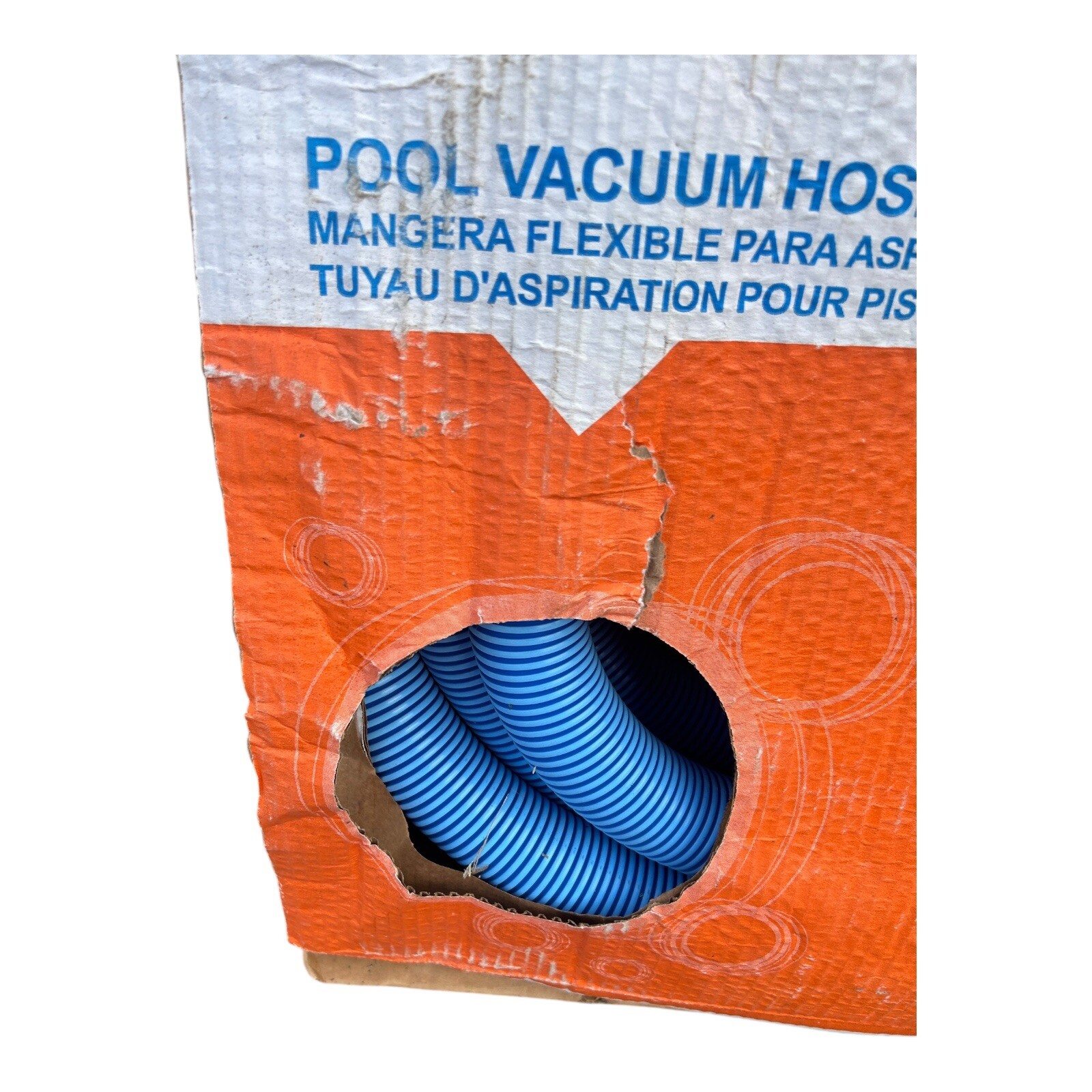 Pool Style Supreme Series 1.5&Prime; x 35&prime; Vacuum Hose w/ Swivel Cuff #PSL-40-8435