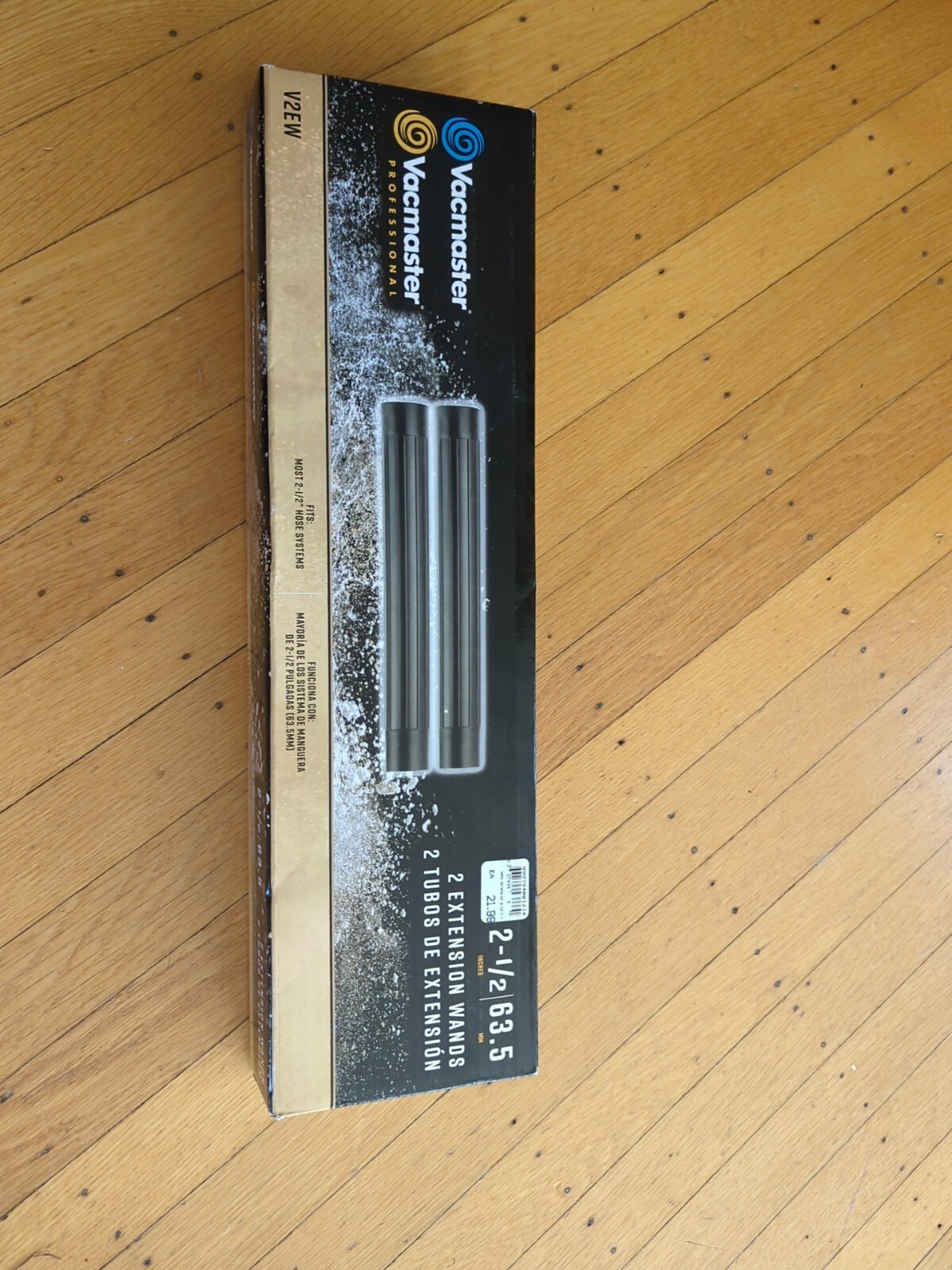 Vacmaster 2-1/2In Extension Wand 2 Pack