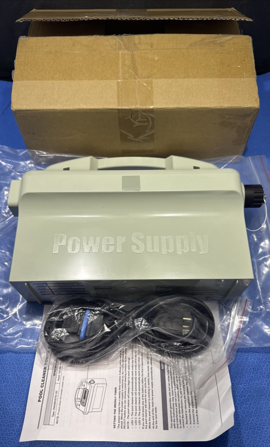 9995672-US-ASSY Advanced Power Supply 180W with Weekly Timer for Dolphin Cleaner