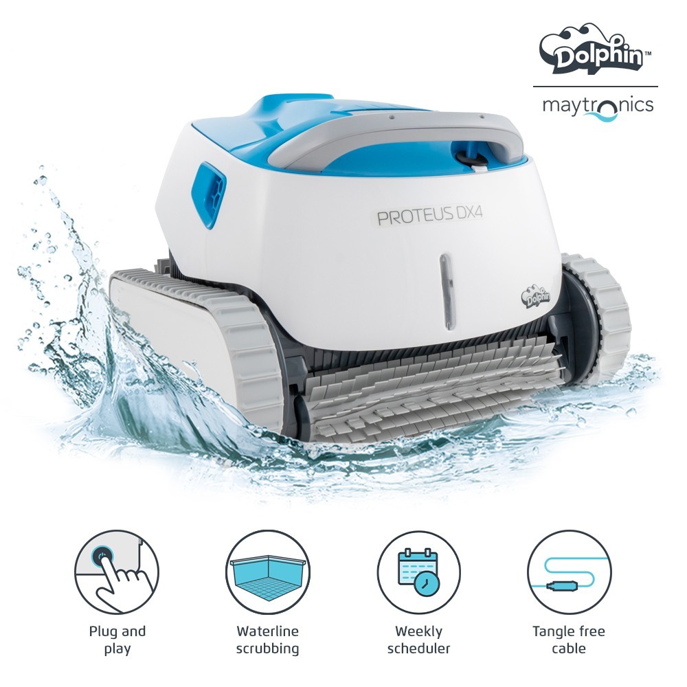 Dolphin Proteus DX4 robotic pool cleaner 88886207-LSWF