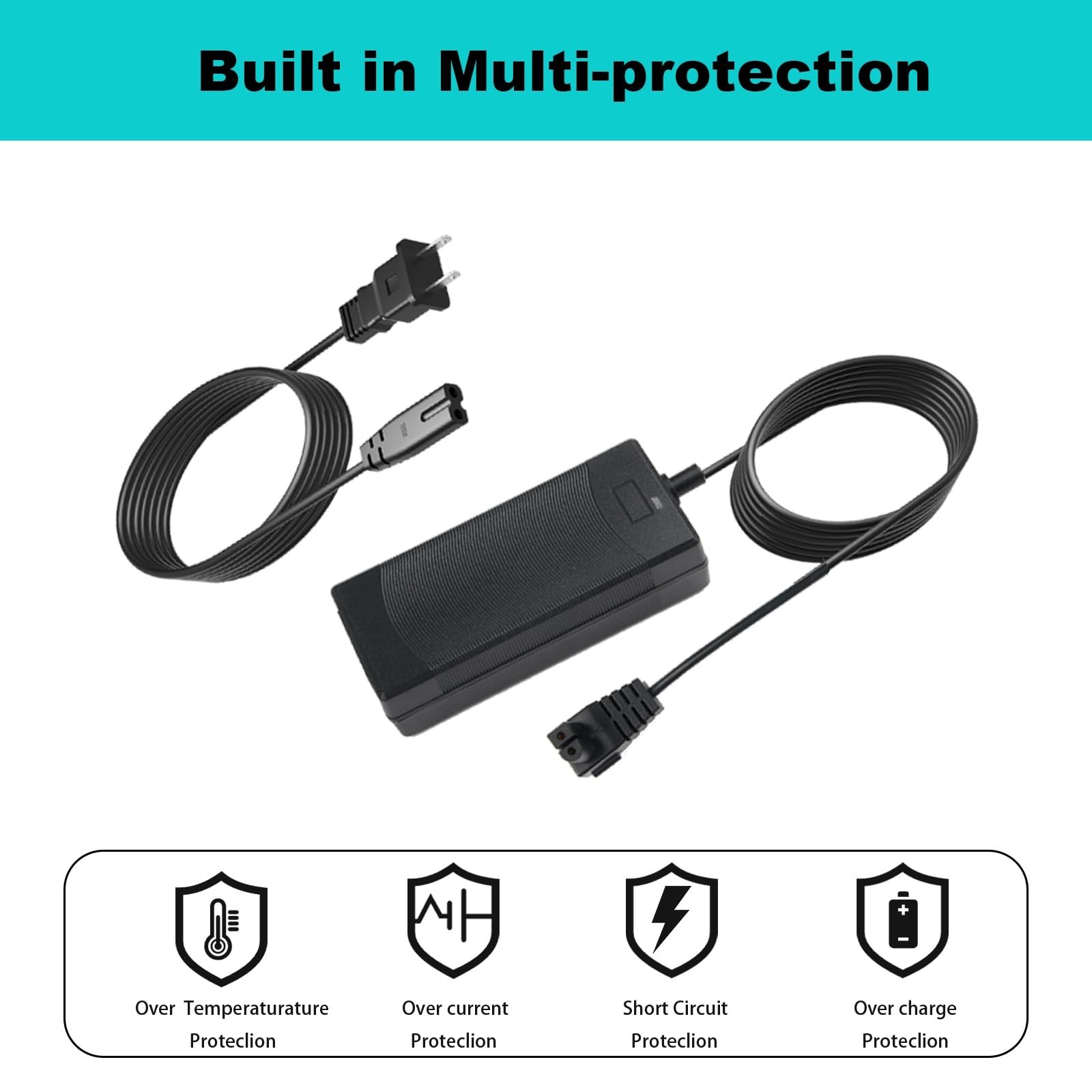 26V Charger for 21.6V Battery Pool Cleaner, Compatible with Robotic Vacuums