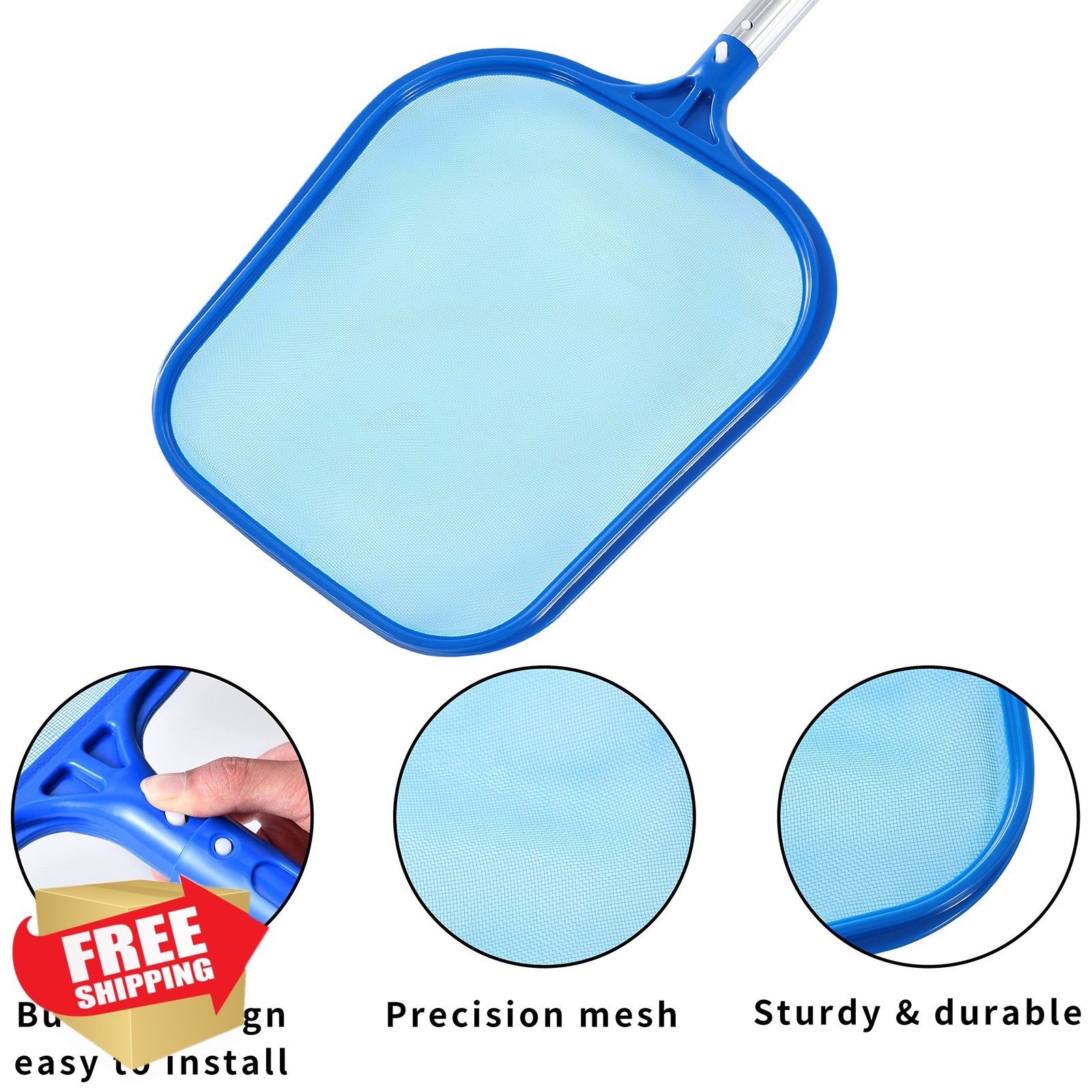 Loiyadn Pool Skimmer Light Blue