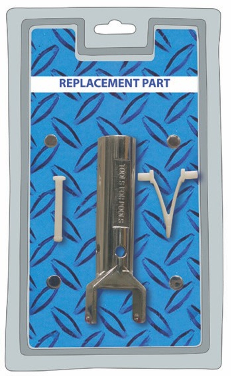 BS39403 Tools for Pools Die Cast Metal Universal Pool Vacuum/Brush Handle 