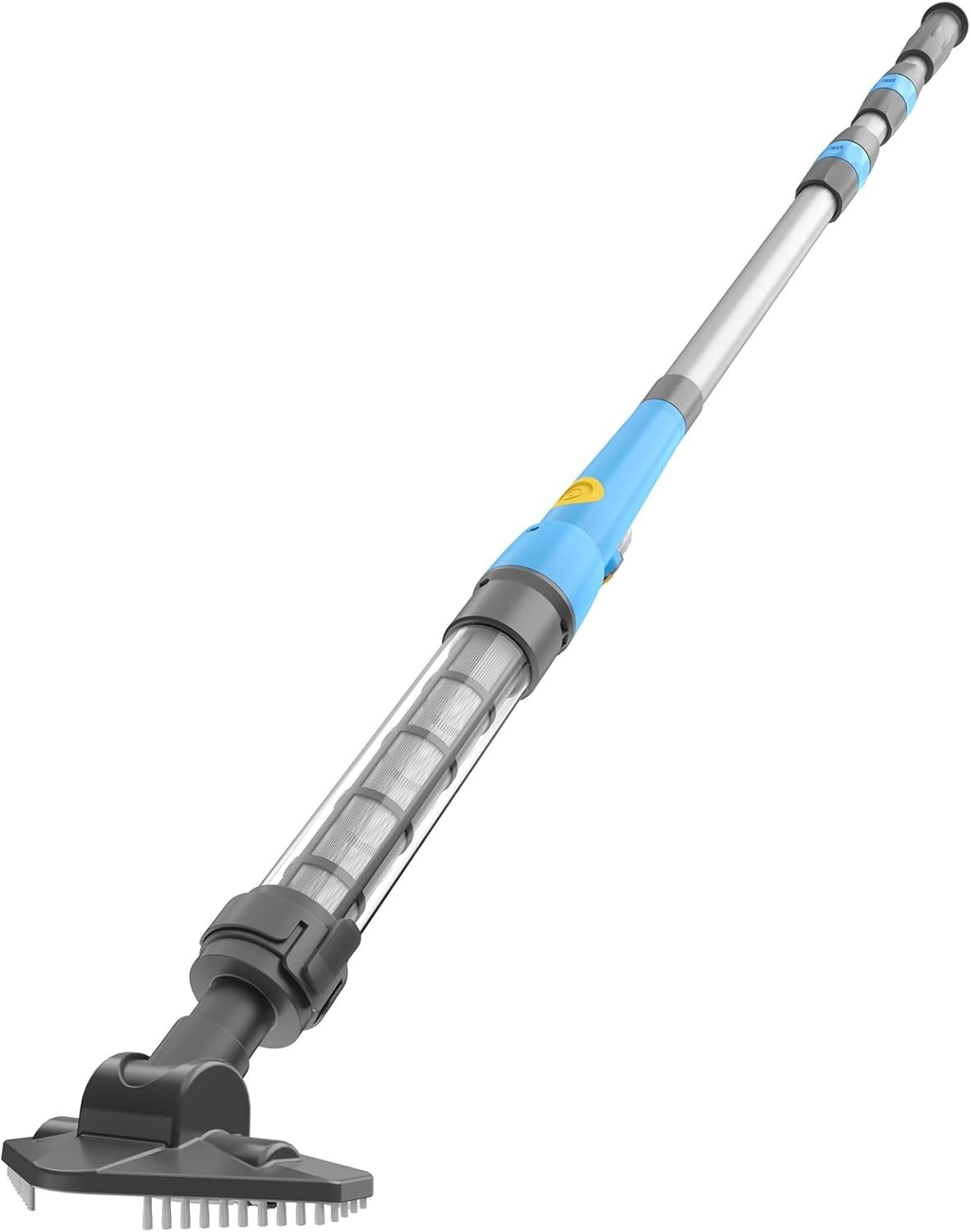 Handheld Pool Vacuum Cordless Rechargeable Pool Cleaner Extension Poles 5.2ft