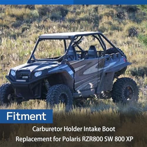 Carburetor Holder Intake Boot Replacement for Polaris RZR800 SW 800 XP