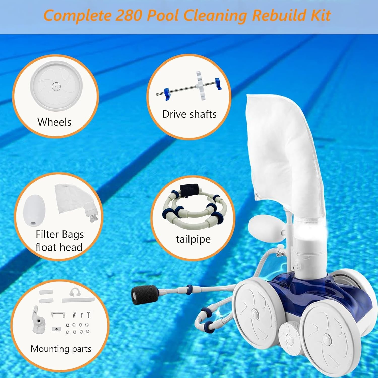 Comprehensive Replacement Kit for Polaris 280 & BlackMax – Shop with Confidence!