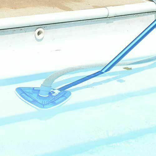 Milliard Sea-Thru Triangle Weighted Pool And Spa Vacuum Head, 11&Prime; Wide Cleaning