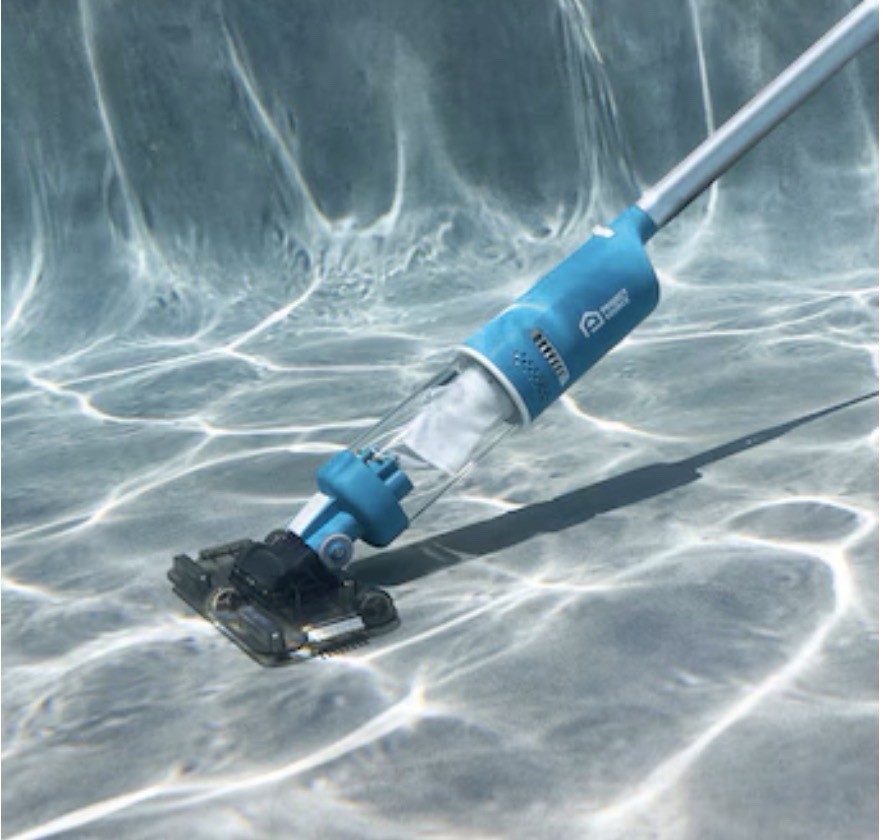 Project Source Handheld Large Pool &Spa Rechargeable Underwater Vacuum