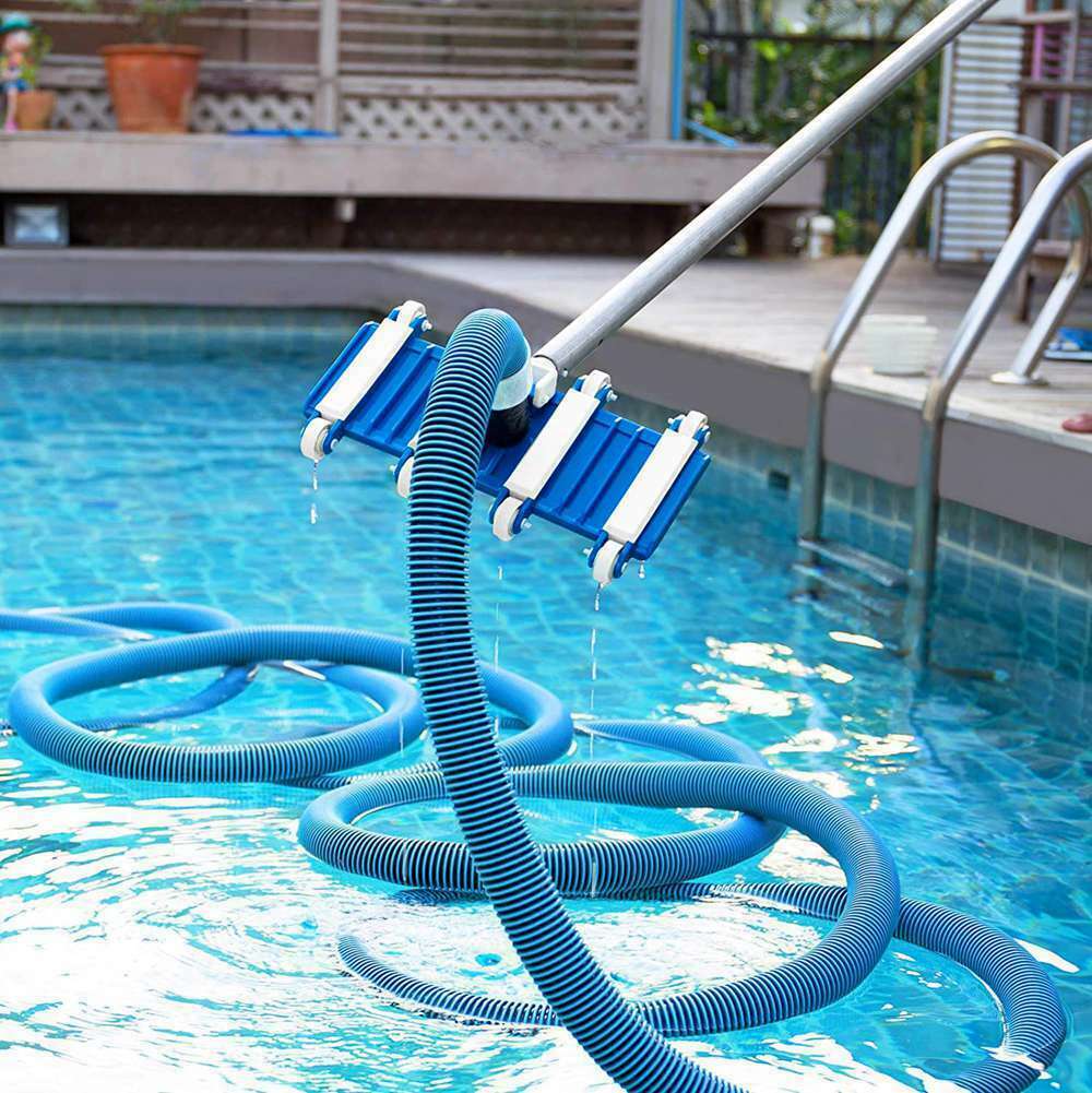 Swimming Pool Vacuum Head 14&Prime; Brushes Above Ground Sweeper Spa Cleaner Brush