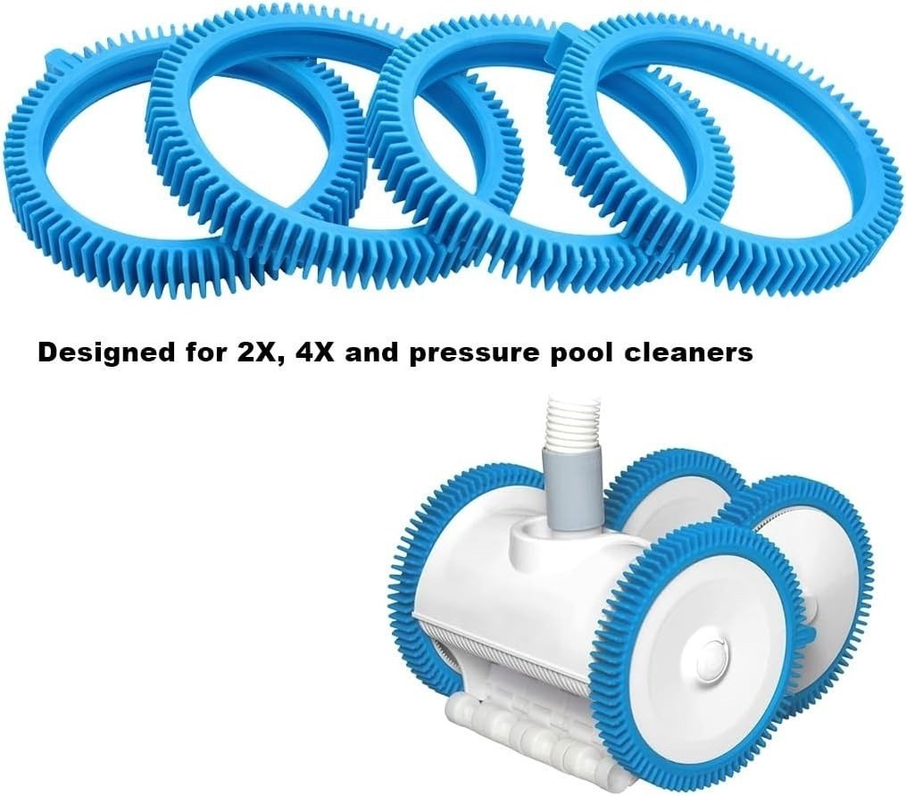Front Rear Tires for Pool Cleaner Poolvergnuegen Repl# 896584000143 896584000082