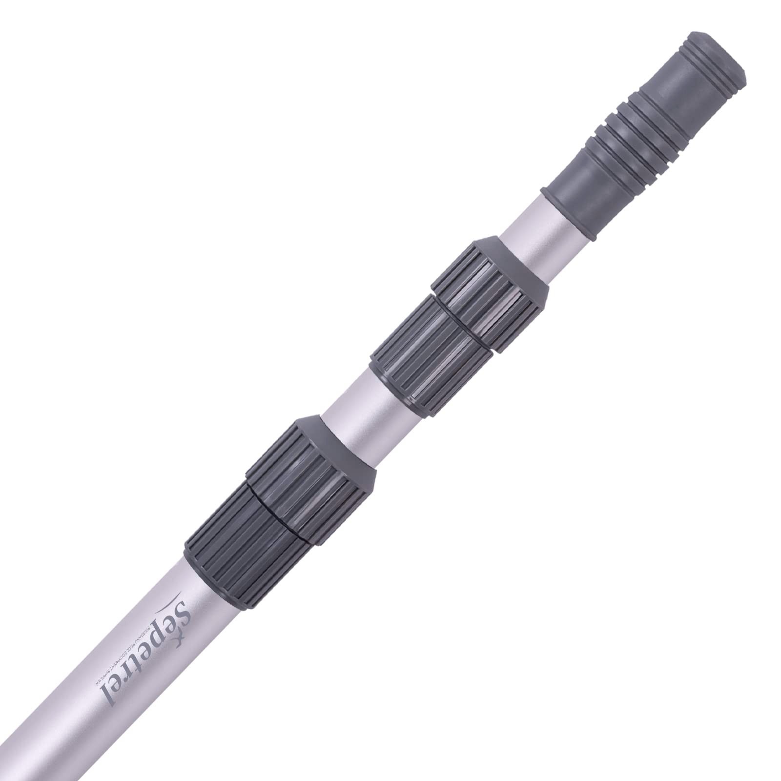 15ft Telescoping Pool Cleaning Pole – Adjustable for Skimmer, Brush & Vacuum