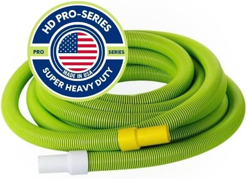 Oreq VH3245 Extreme PRO Swimming Pool Vacuum Hose 45 Ft. Green Manual Heavy Duty