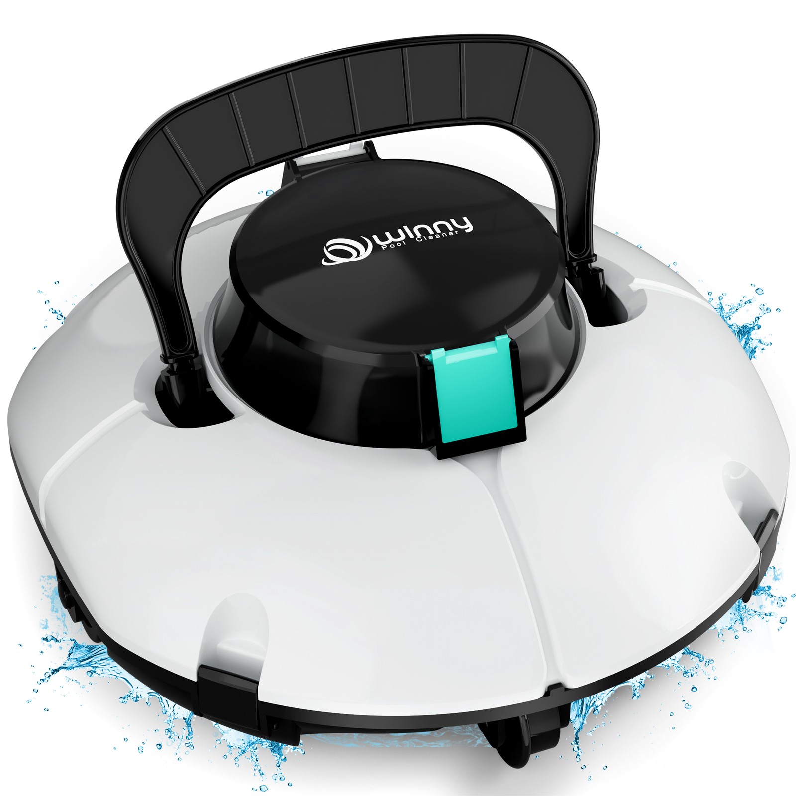 Winny Pool Cleaner Robot Cordless Vacuum Cleaner Robotic 80Mins in/above Ground