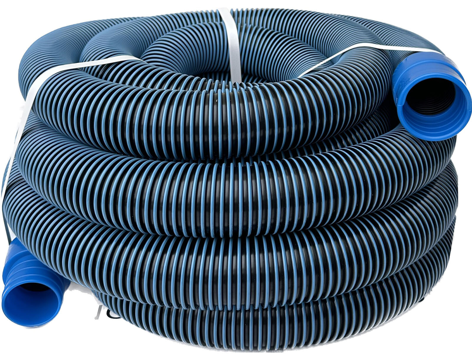 Swimming Pool Spiral Hose 2&Prime; x 32 ft Pool Vacuum Suction Cleaning Flexible Hose