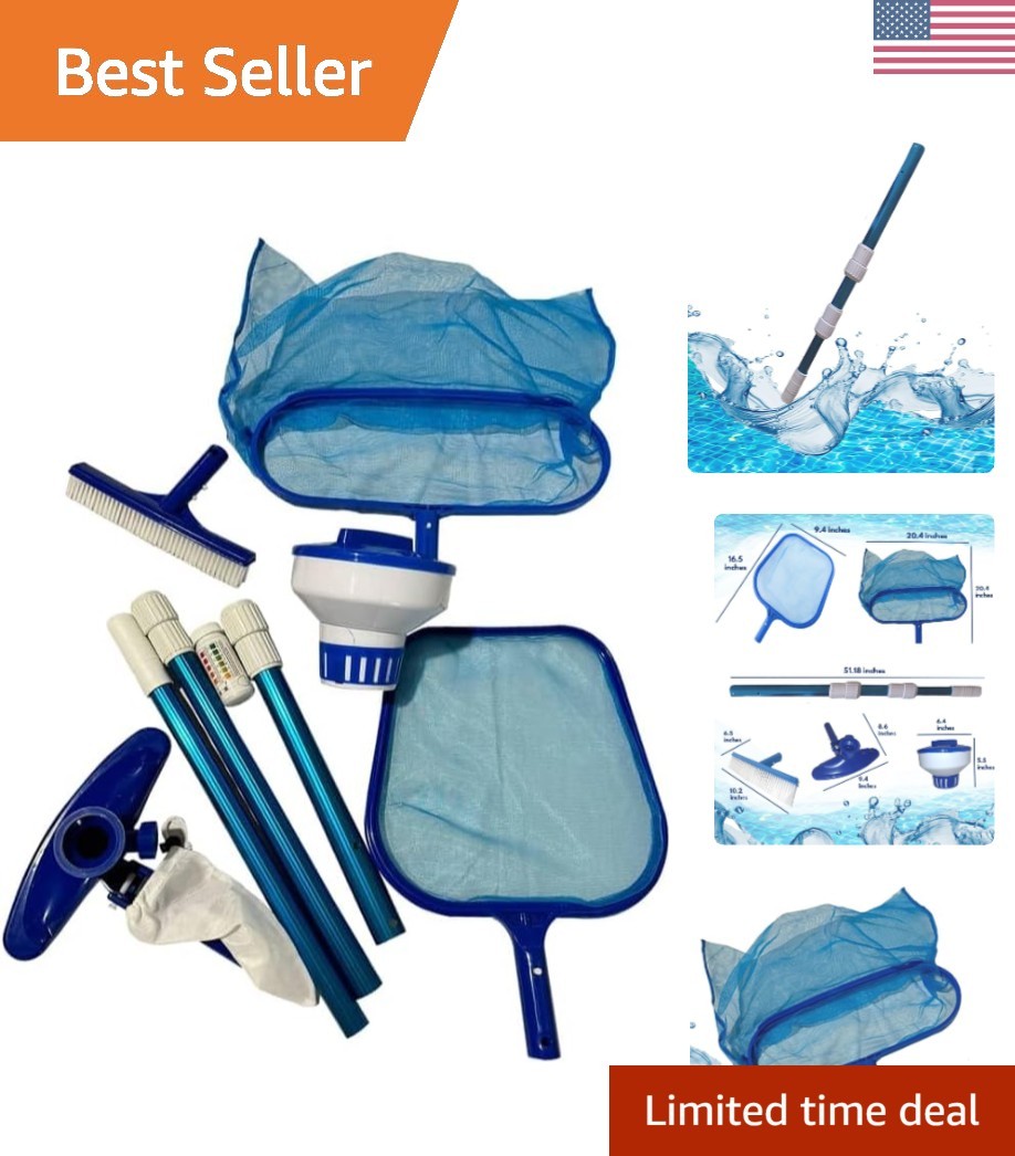 Light-Duty Above Ground Pool Maintenance Set – Quick Cleaning & Safety Solutions