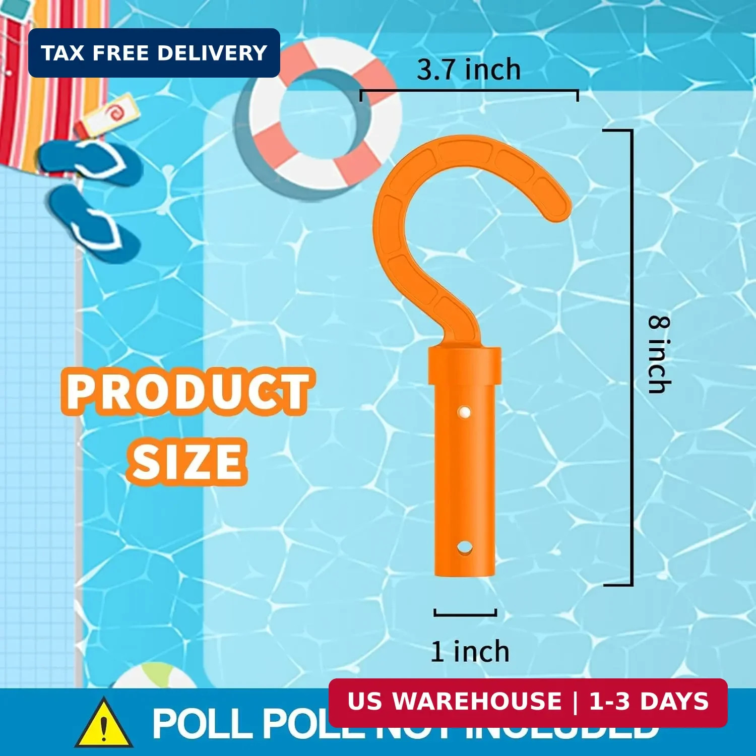 Hook for All Robotic Pool Cleaner, Accessories Hook Customized for Pool Vacuum R
