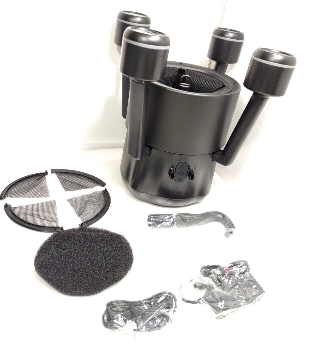 BuVortex V5 Robotic Surface Skimmer Pool Cleaner, App Control, AI Navigation