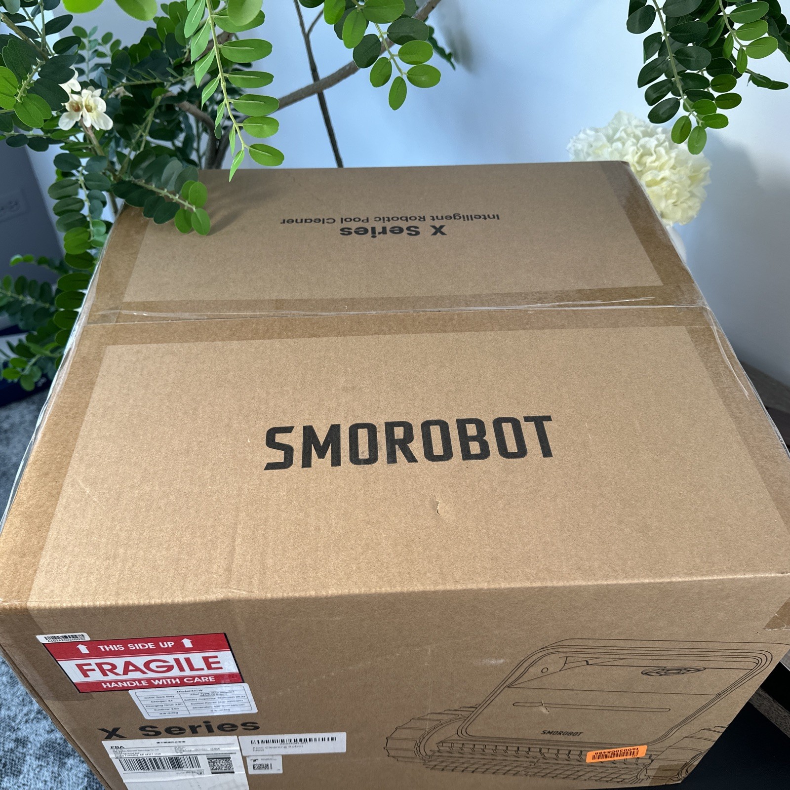SMOROBOT X Series Cordless Pool Robot Vacuum Inground Pools up to 2500Sq.ft