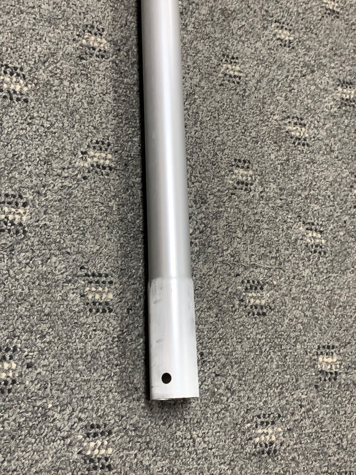 14 ft Aluminum Telescopic Pool Pole in Silver & Teal Extendable Twist