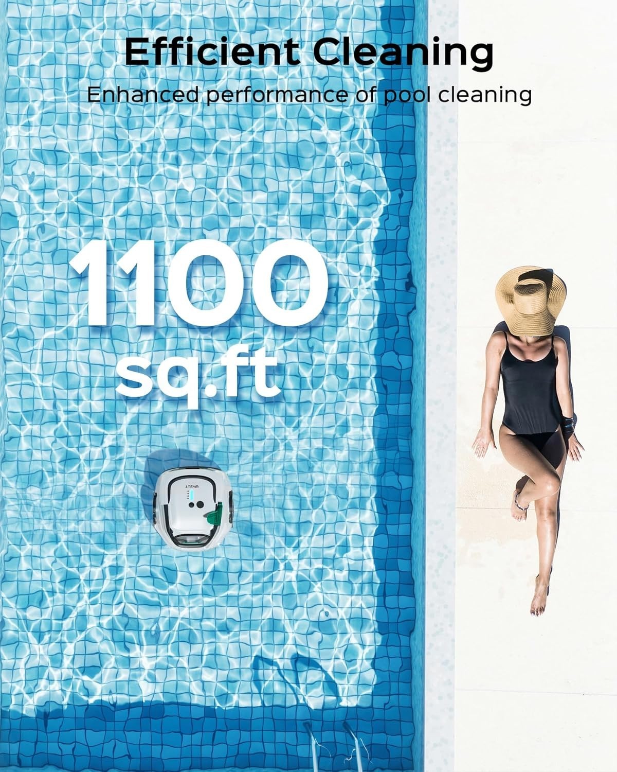 A1 Pool Cleaner – Powerful Suction, Deep Cleaning Technology