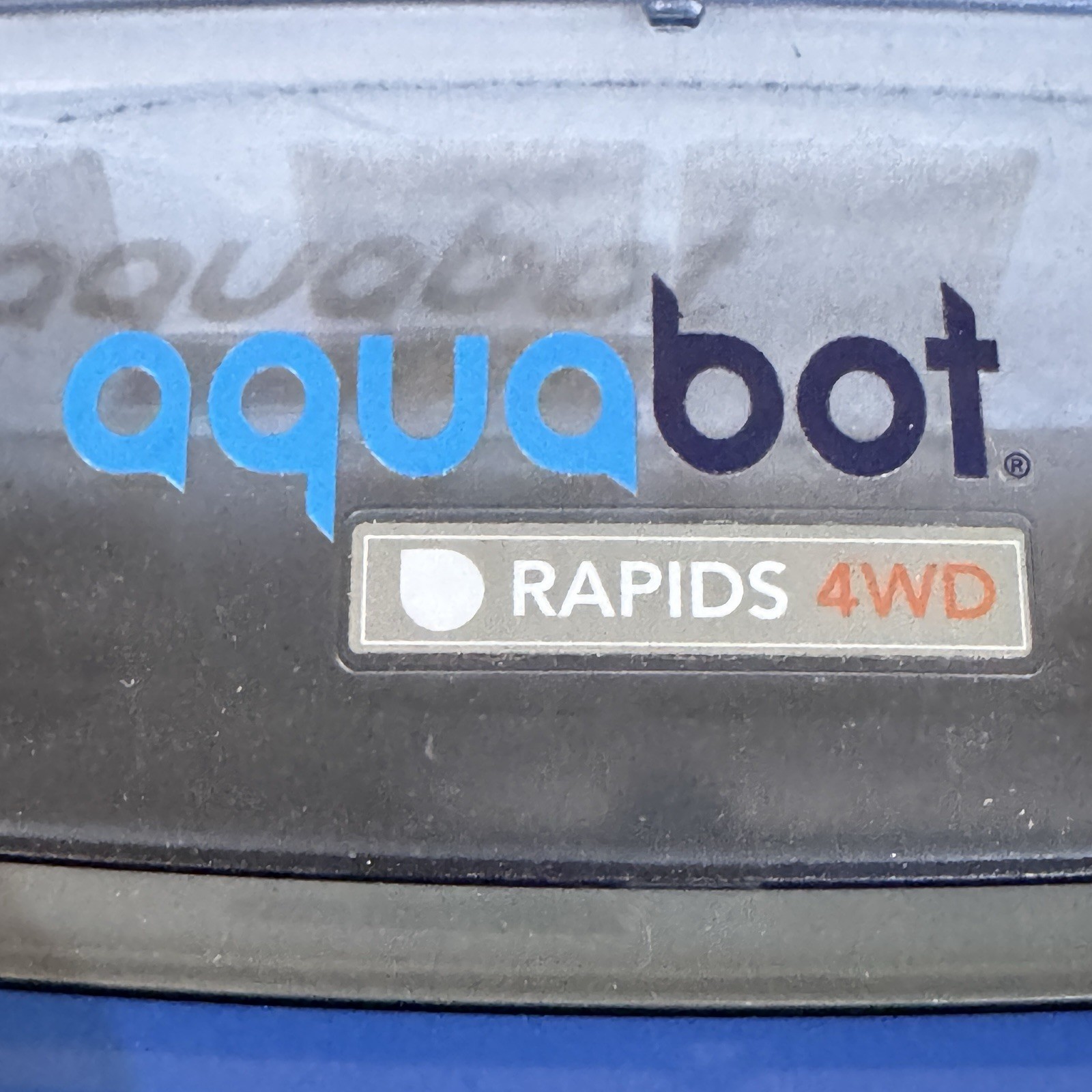 Aquabot Rapids 4WD Robotic Pool Cleaner Tested Works w/ Power Supply & Cable