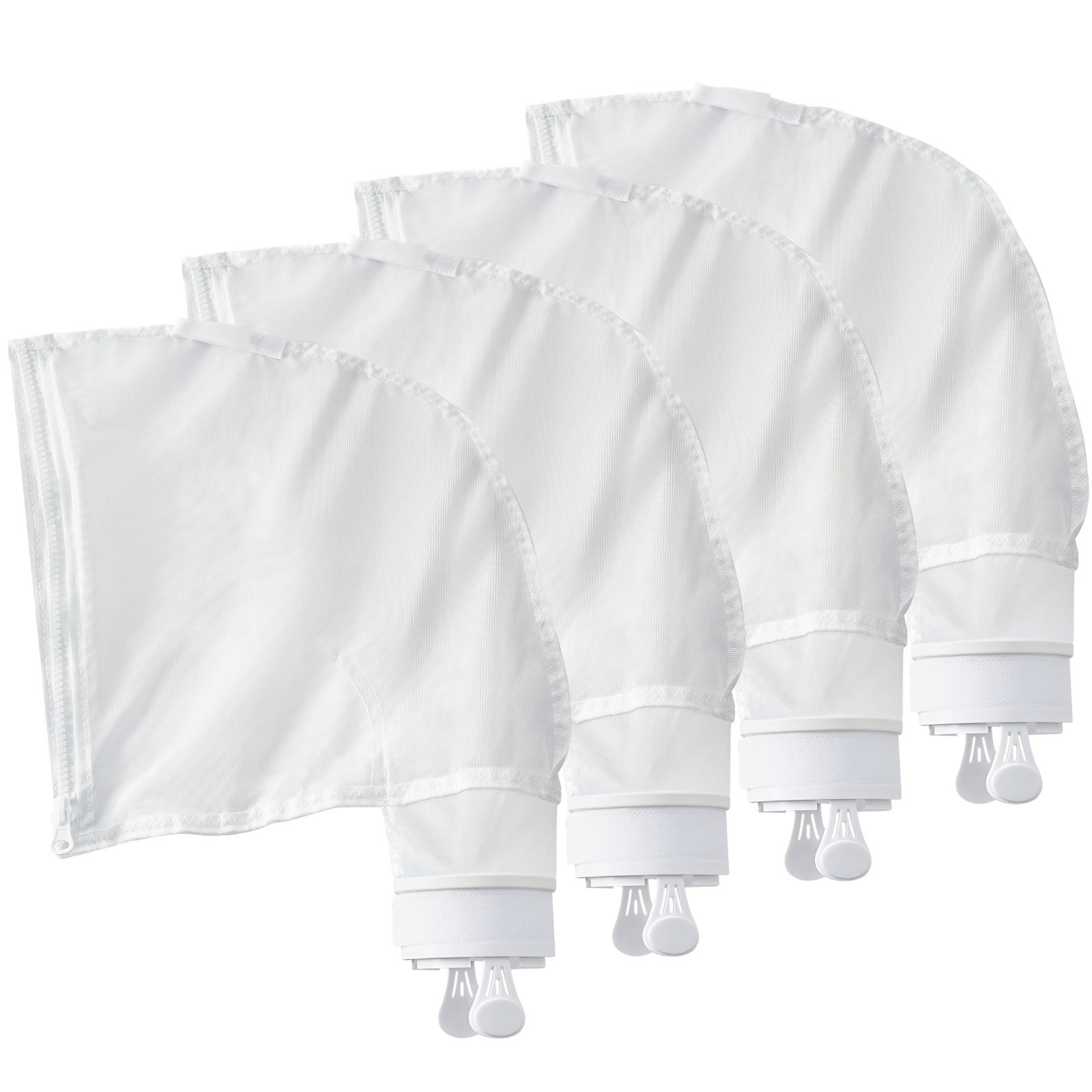 Pool Cleaner Bags 4 Pack Replacement for Polaris 280 480 K13 K16 Zipper