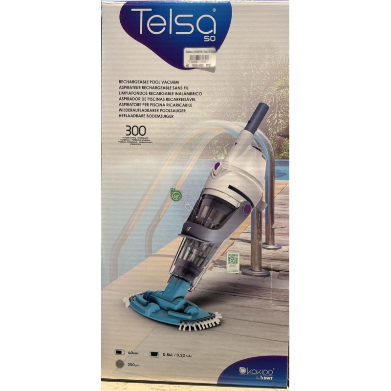 KOKIDO – EV050CBX TELSA 50 – Bestway Rechargeable Pool Vacuum 0844268