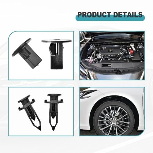 120-Piece 4-in-1 Bumper & Fender Clip Kit – Replaces OEM# 90159-60498, 52161