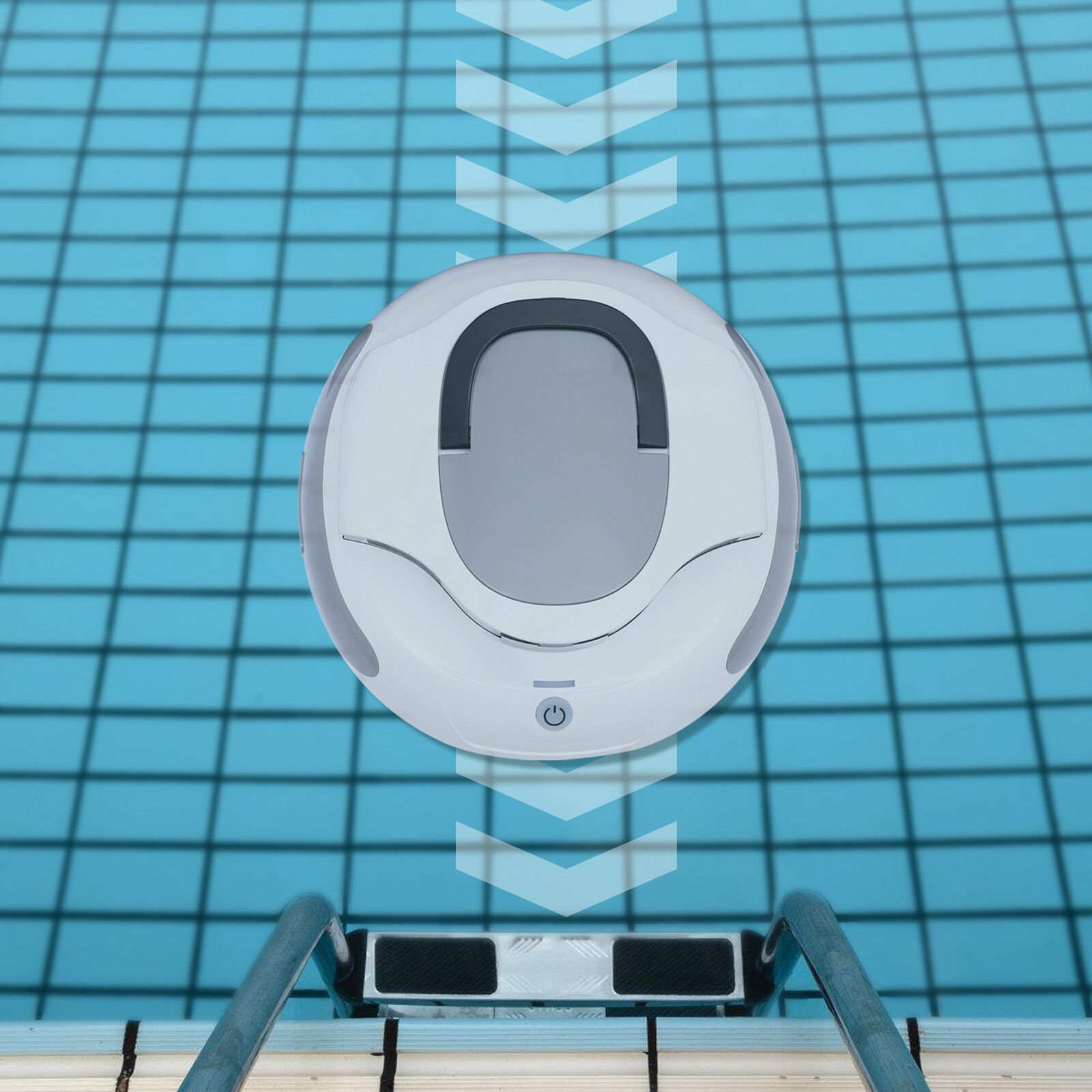 LED Pool Vacuum Robotic Automatic Cleaner Cleaning with Self-Parking 2024 NEW