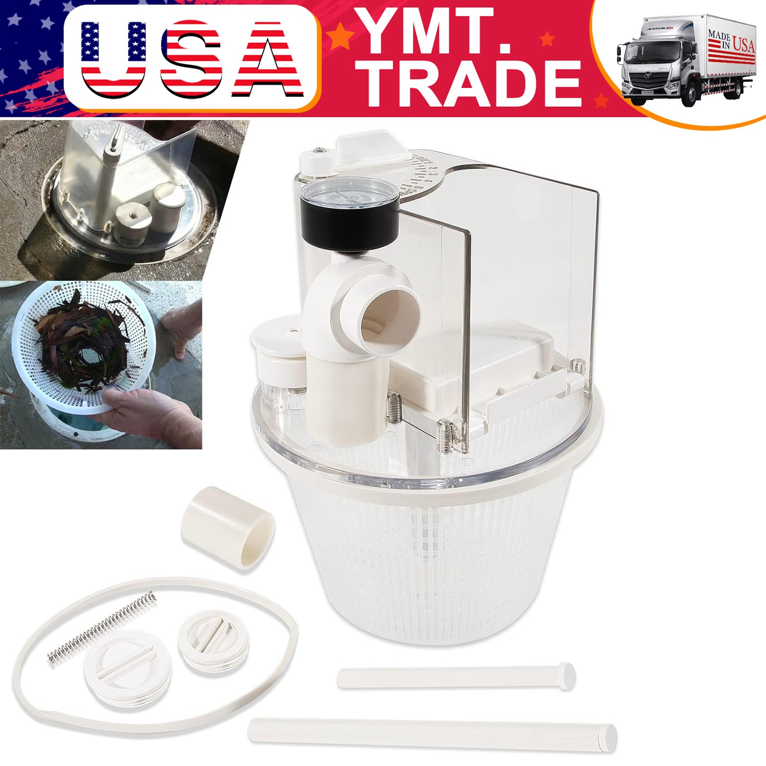 For Certikin, Filtrite, PoolRite Vac-Mate Pool Cleaner Dispenser Box R211100