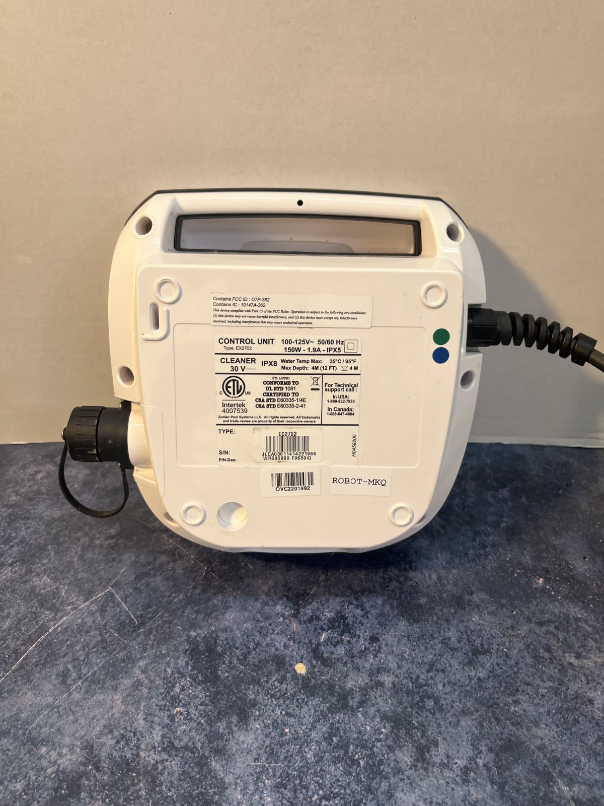 Polaris 9650iQ Control Box for Robotic Pool Cleaner, Wifi – R0761800