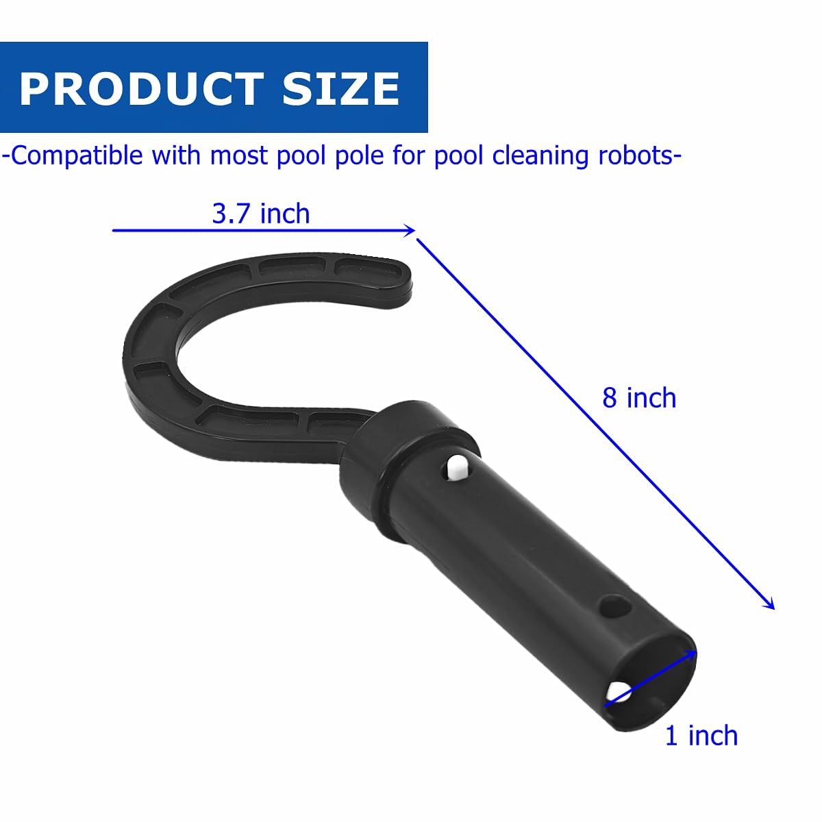 Universal Hook for Robotic Pool Cleaner,Pool Accessories Hook for Pool Vacuum…