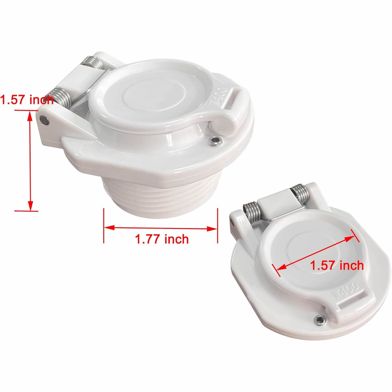 Replacement For Hayward W400BWHP Free Rotation Vacuum Lock Safety Wall Fitting