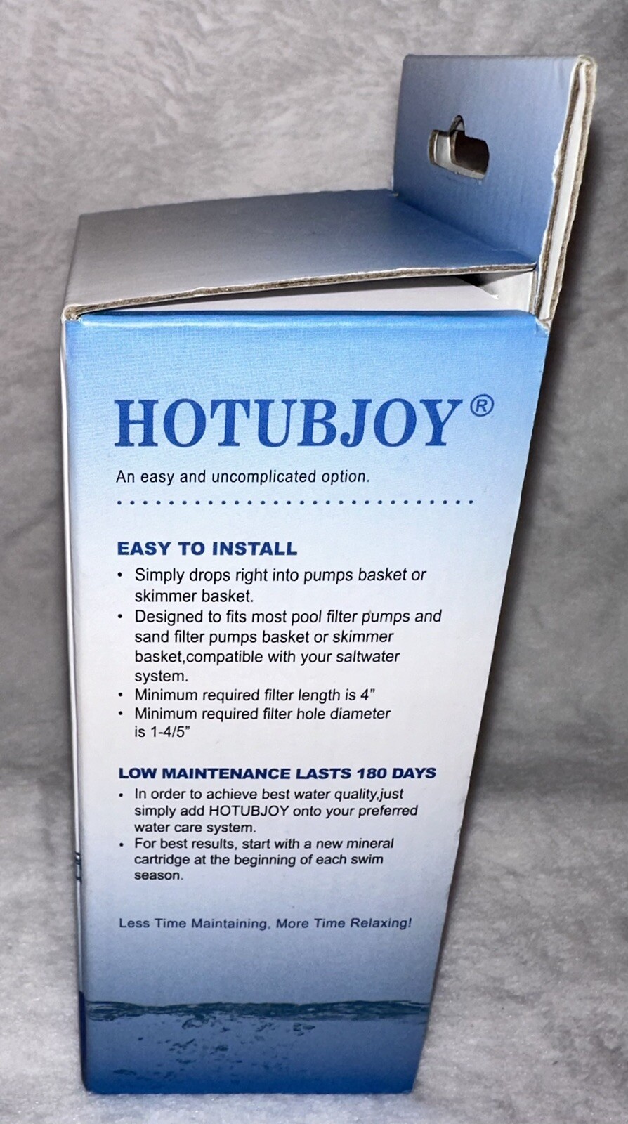 Hotubjoy Gray Mineral Cartidge Stick