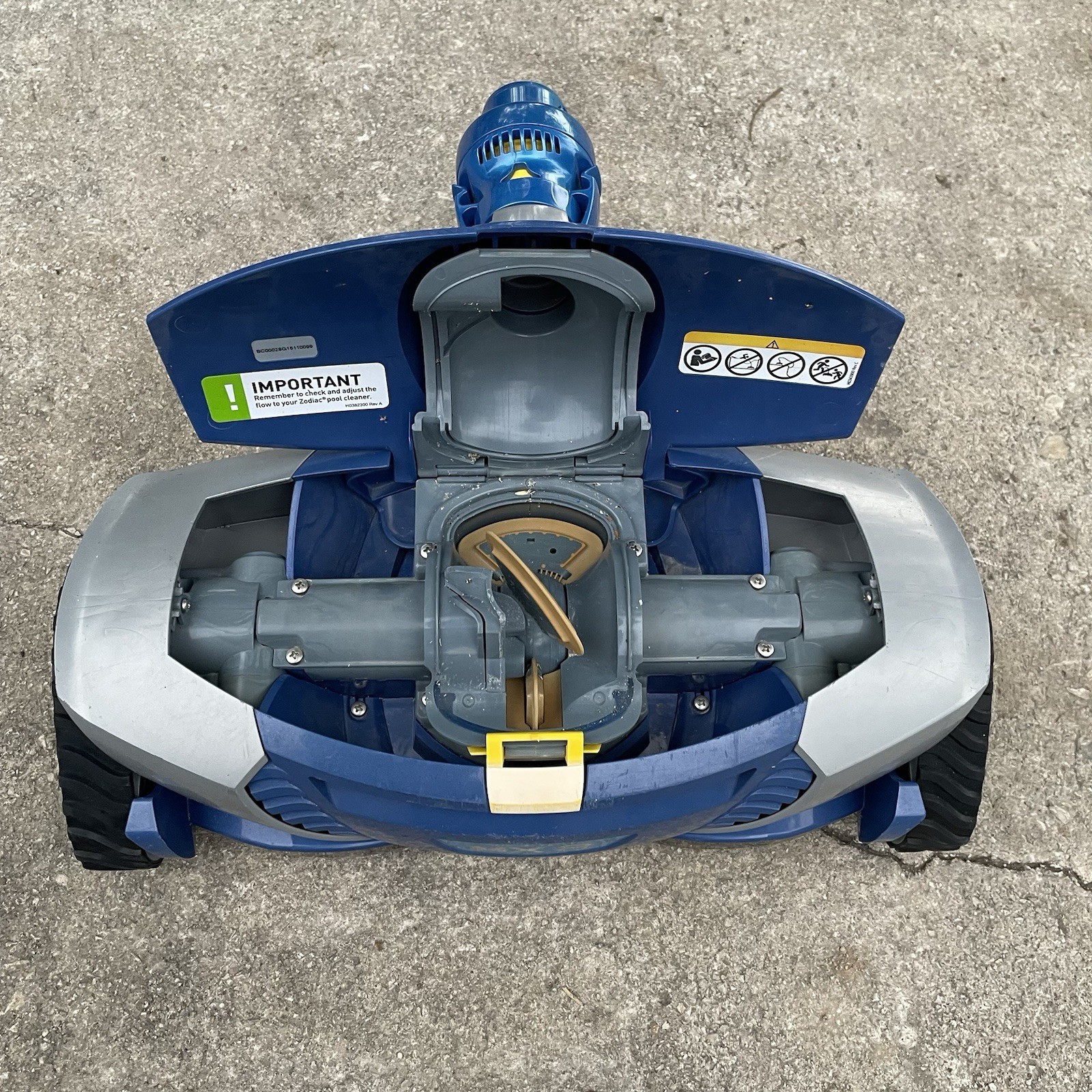 Zodiac Baracuda MX8 Suction Side Pool Vacuum Cleaner Head Unit Only