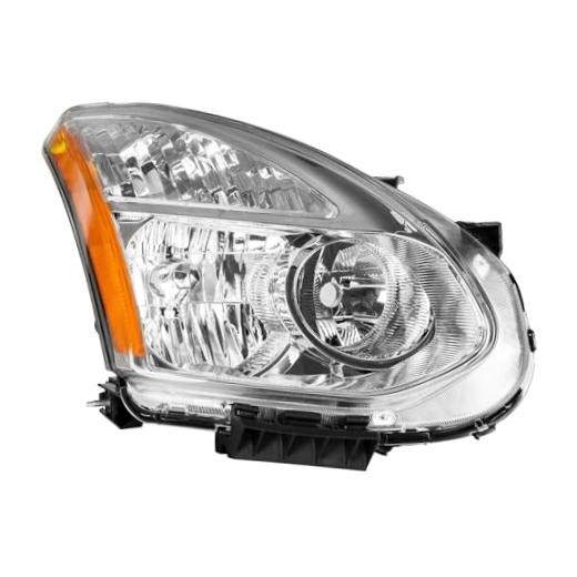 Headlights Assembly Automotive Replacement, Fits Rogue 2008 2.5L L4 AWD Chrome