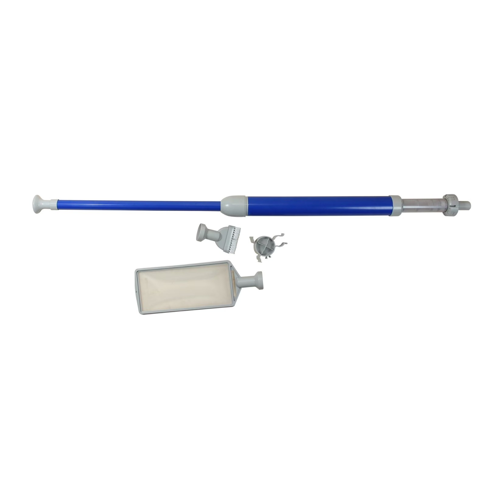 Pool Vacuum Maintenance Kit 6 Piece 75 Inch Leaf Skimmer Wall Brush Pool Spa