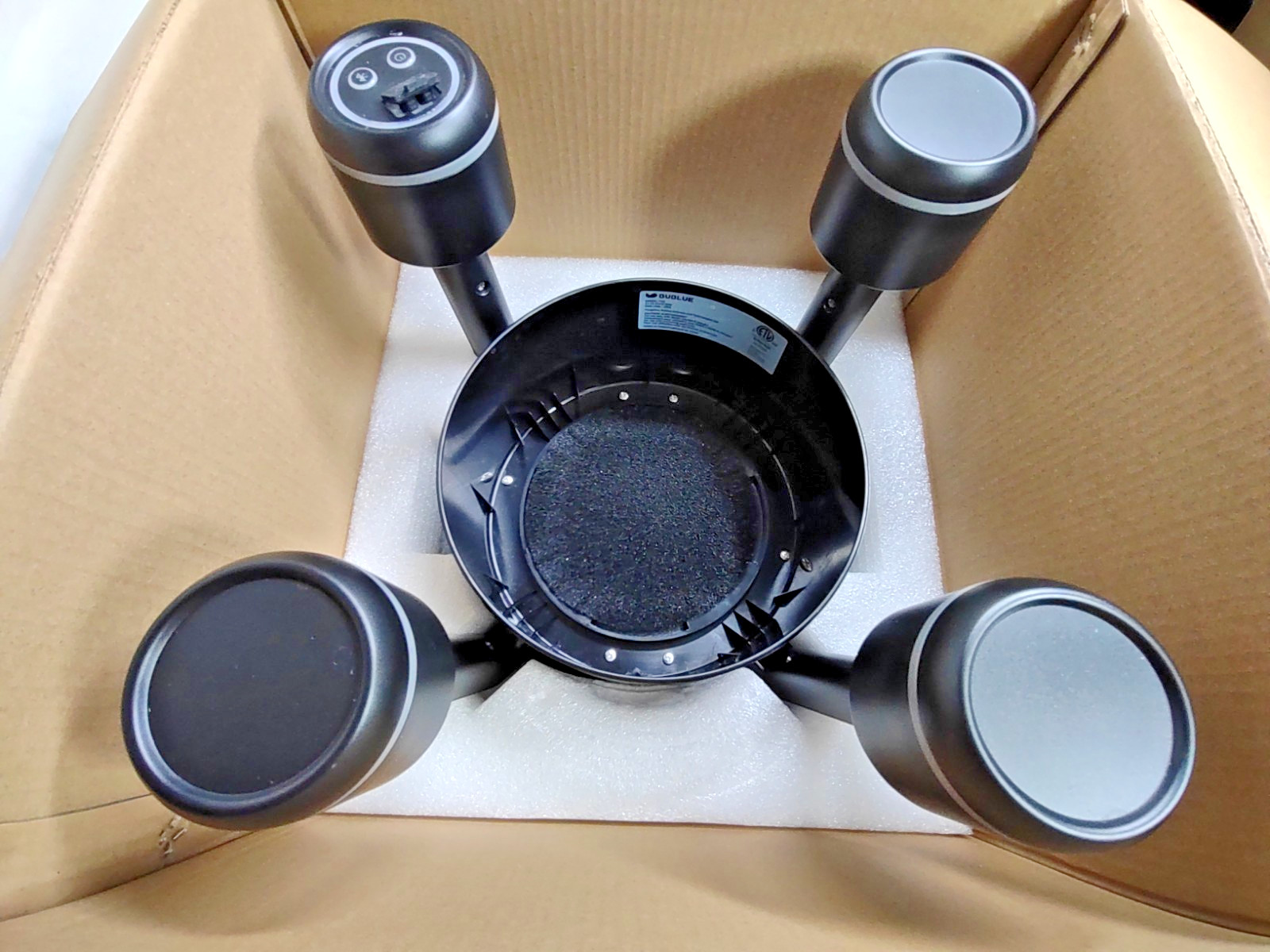 BuVortex V5 Robotic Surface Skimmer Pool Cleaner, App Control, AI Navigation